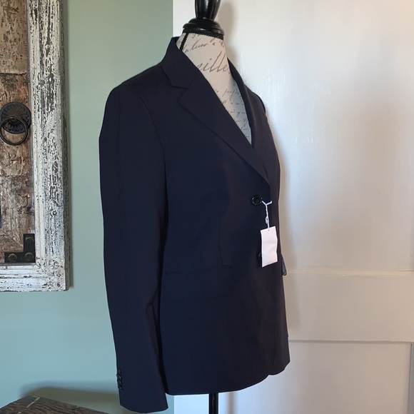 NWOT LANDS’ END Navy Blue Blazer - Picture 10 of 14